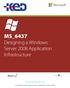 MS_6437 Designing a Windows Server 2008 Application Infrastructure