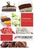 El catálogo Tecnoblend contiene lo mejor de la producción de ingredientes y semielaborados del mercado profesional de las heladerías, pastelerías,