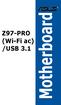 Z97-PRO (Wi-Fi ac) /USB 3.1. Motherboard
