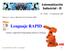 Lenguaje RAPID. Robotics Application Programming Interactive Dialogue. Automatización Industrial - II. 56 10569 2º Cuatrimestre 2006