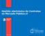 Gestión electrónica de Contratos en Mercado Público.cl