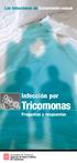 Las infecciones de transmisión sexual. Infección por. Tricomonas Preguntas y respuestas