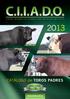 2O13. CATÁLOGO de TOROS PADRES. www.ciiado.com.ar