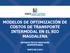 MODELOS DE OPTIMIZACIÓN DE COSTOS DE TRANSPORTE INTERMODAL EN EL RIO MAGDALENA