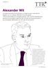 Alexander Wit. Alexander Wit, managing partner, CEO, PHI Industrial Acquisitions. www.ttrecord.com NOVIEMBRE 2010
