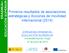 Primeros resultados de asociaciones estratégicas y Acciones de movilidad internacional (2014)