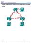 Práctica de laboratorio: Configuración de EIGRP básico para IPv4 Topología