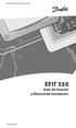 MAKING MODERN LIVING POSSIBLE INT EFIT 550. Guía de Usuario y Manual de Instalación. Danfoss Heating