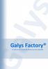Galys Factory. El Software de Gestión de Almacenes más adaptable. Página - 1