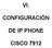 VI. CONFIGURACIÓN DE IP PHONE CISCO 7912