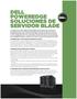 DELL POWEREDGE SOLUCIONES DE SERVIDOR BLADE