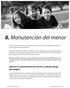 8. Manutención del menor