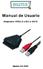 Manual de Usuario. Adaptador USB2.0 a IDE y SATA. Modelo: DA-70202