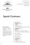 Spanish Continuers 2001 HIGHER SCHOOL CERTIFICATE EXAMINATION. Centre Number. Student Number. Total marks 80. Section I. Pages 2 5