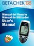 Manual del Usuario Manual do Utilizador. User s Manual