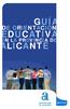 GUÍA DE ORIENTACIÓN EDUCATIVA EN LA PROVINCIA DE ALICANTE 2011/12
