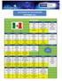 CALENDARIO DE APLICACIONES