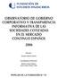 OBSERVATORIO DE GOBIERNO CORPORATIVO Y TRANSPARENCIA INFORMATIVA DE LAS SOCIEDADES COTIZADAS EN EL MERCADO CONTINUO ESPAÑOL 2006