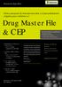Drug Master File & CEP