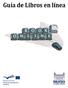 Guía de Libros en línea. Books Online