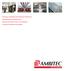 AMBITEC. Proyectos y Montajes de Instalaciones Mecánicas. Mantenimiento de Instalaciones. Sistemas de Gestión Técnico Centralizada