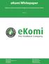ekomi Whitepaper Mejore sus ratios de conversión en Google con los Comentarios de sus Clientes June 2012