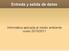 Entrada y salida de datos. Informática aplicada al medio ambiente curso 2010/2011