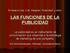 LAS FUNCIONES DE LA PUBLICIDAD