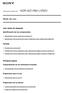 HDR-AZ1/RM-LVR2V. Identificación de las partes del control inalámbrico para videocámara digital [2]