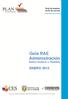 Guía RAE Administración Énfasis Comercio y Marketing