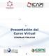 Presentación del Curso Virtual COMPRAS PÚBLICAS