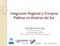 Integración Regional y Compras Públicas en América del Sur