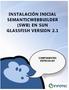 INSTALACIÓN INICIAL SEMANTICWEBBUILDER (SWB) EN SUN GLASSFISH VERSION 2.1 COMPONENTES ESPECIALES