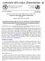 PROGRAMA CONJUNTO FAO/OMS SOBRE NORMAS ALIMENTARIAS COMITÉ DEL CODEX SOBRE ADITIVOS ALIMENTARIOS