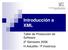 Introducción a XML. Taller de Producción de Software 2º Semestre 2008 H.Astudillo / P.Inostroza