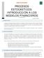 PROCESOS ESTOCÁSTICOS. INTRODUCCIÓN A LOS MODELOS FINANCIEROS