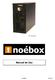 Mini Caja Noébox. noébox. Manual de Uso