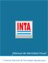 Manual de Identidad Visual. Instituto Nacional de Tecnología Agropecuaria