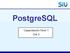 PostgreSQL. Capacitación Nivel 1 Día 3