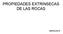PROPIEDADES EXTRINSECAS DE LAS ROCAS