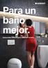 Para un baño mejor. Soluciones Geberit para reformar el baño.