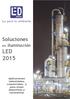 Soluciones. en iluminación LED 2015. Aplicaciones industriales, comerciales, y para áreas deportivas y recreativas