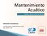 Mantenimiento Acuático
