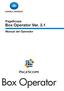 PageScope Box Operator Ver. 3.1 Manual del Operador