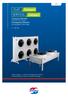 Compact VERTICAL FLAT. Compact. Condensador GCHC/GCVC para HFC, CO 2. , propano Aerorrefrigerador GFHC/GFVC para agua/glicol y otros fluidos.