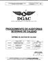Código Documento Revisión SISTEMA DE GESTION DE CALIDAD DGAC-PRO-005 3