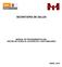 SECRETARÍA DE SALUD MANUAL DE PROCEDIMIENTOS DEL CENTRO DE AYUDA AL ALCOHÓLICO Y SUS FAMILIARES