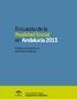 Encuesta de la Realidad Social en Andalucía 2013. Estado autonómico e identidad andaluza