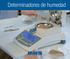 Determinadores de humedad