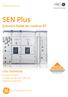 SEN Plus. Solucion fiable de cuadros BT. Gran flexibilidad. Acceso trasero Celdas de tamaño reducido Barras superiores. GE Industrial Solutions